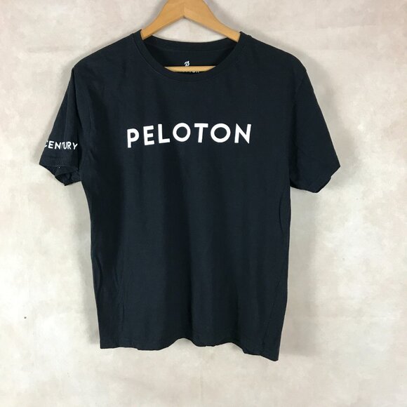 Women's PELOTON Century Club 100 Black T-Shirt NWOT MEDIUM - Picture 6 of 7